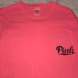Hot pink PINK long sleeve